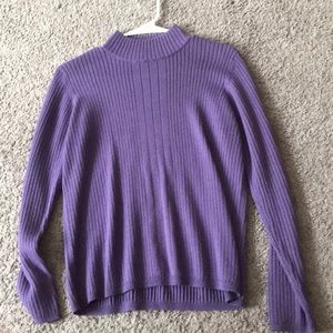 Brand New Purple Turtle Neck